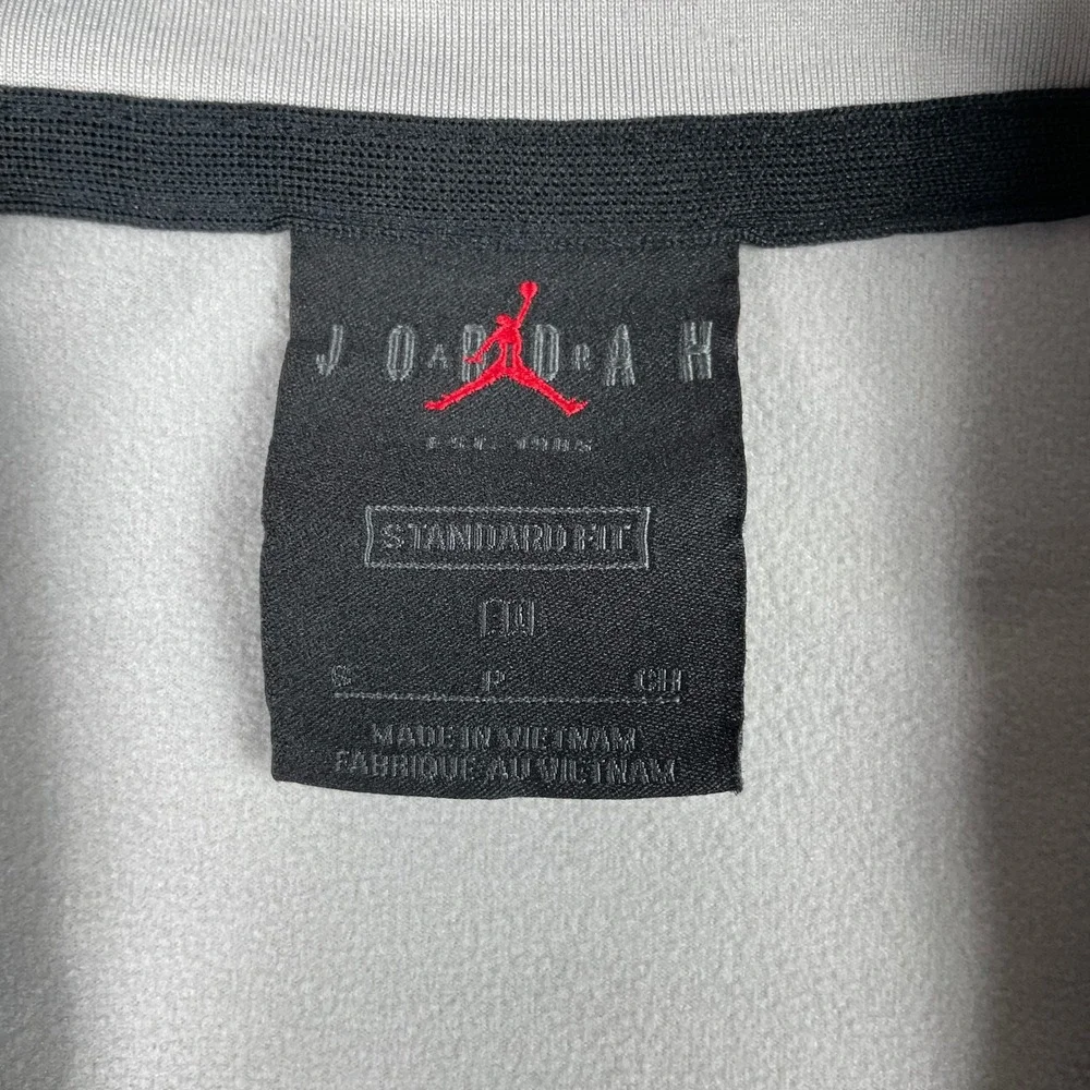 Oklahoma Sooners Jordan Quarter Zip Pullover Mens Small Grey CN9871-012 OU